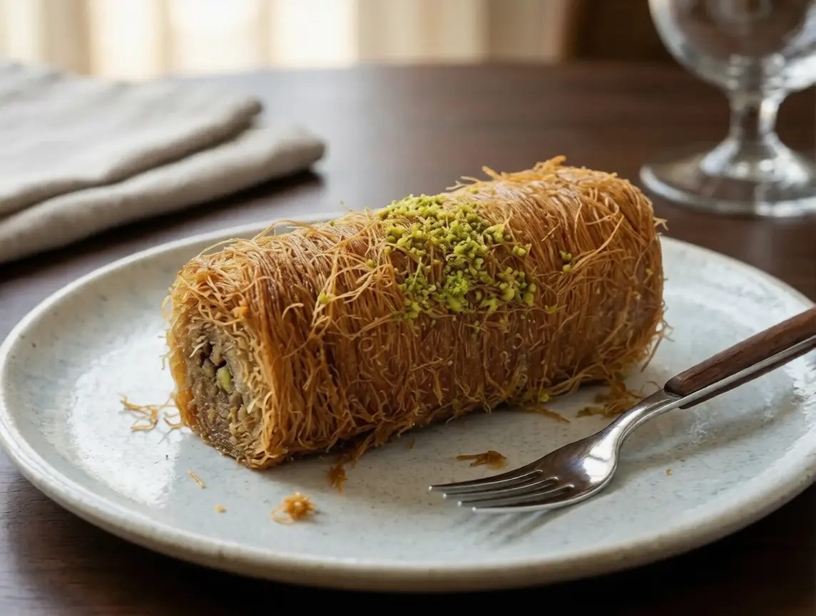Kataifi Pastry Roll at Crepe Koutoubia 26